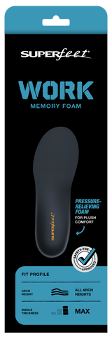 Superfeet Work Memory Foam Insoles