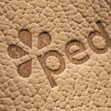 Pedag Lady 3/4 Leather Insoles - Tan Logo Closeup