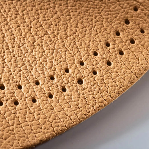 Pedag Leather Insoles top cover close up