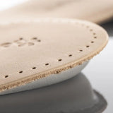 Pedag Perfect Leather Heel Cushion close up detail