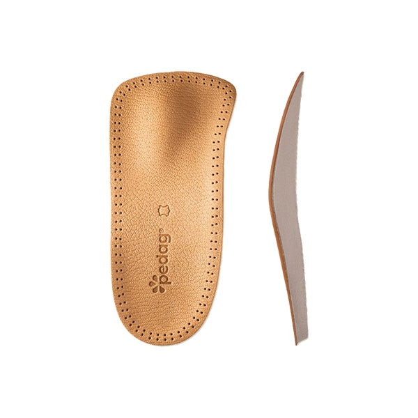 Pedag Relax 3/4 Leather Insoles top and side profile