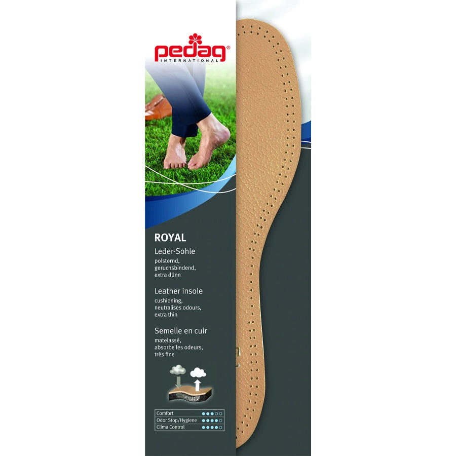 Pedag Royal Insoles packaging