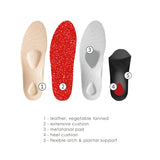 Pedag Viva Low Arch Support Insoles features