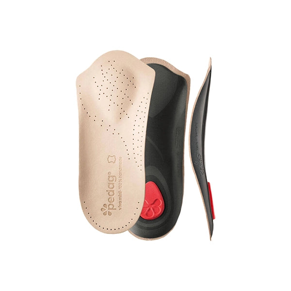 Pedag Viva Mini Orthotic Insoles top, bottom, and profile