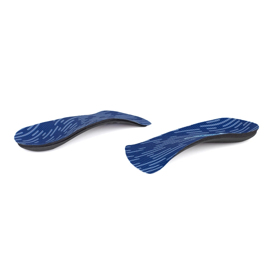 PowerStep Pinnacle 3/4-Length Insoles arch profiles