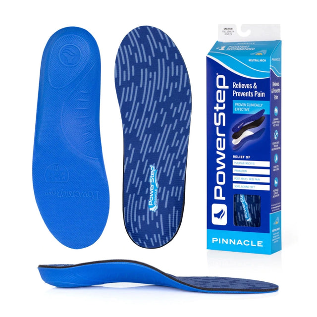 Powerstep Pinnacle Insoles with Packaging