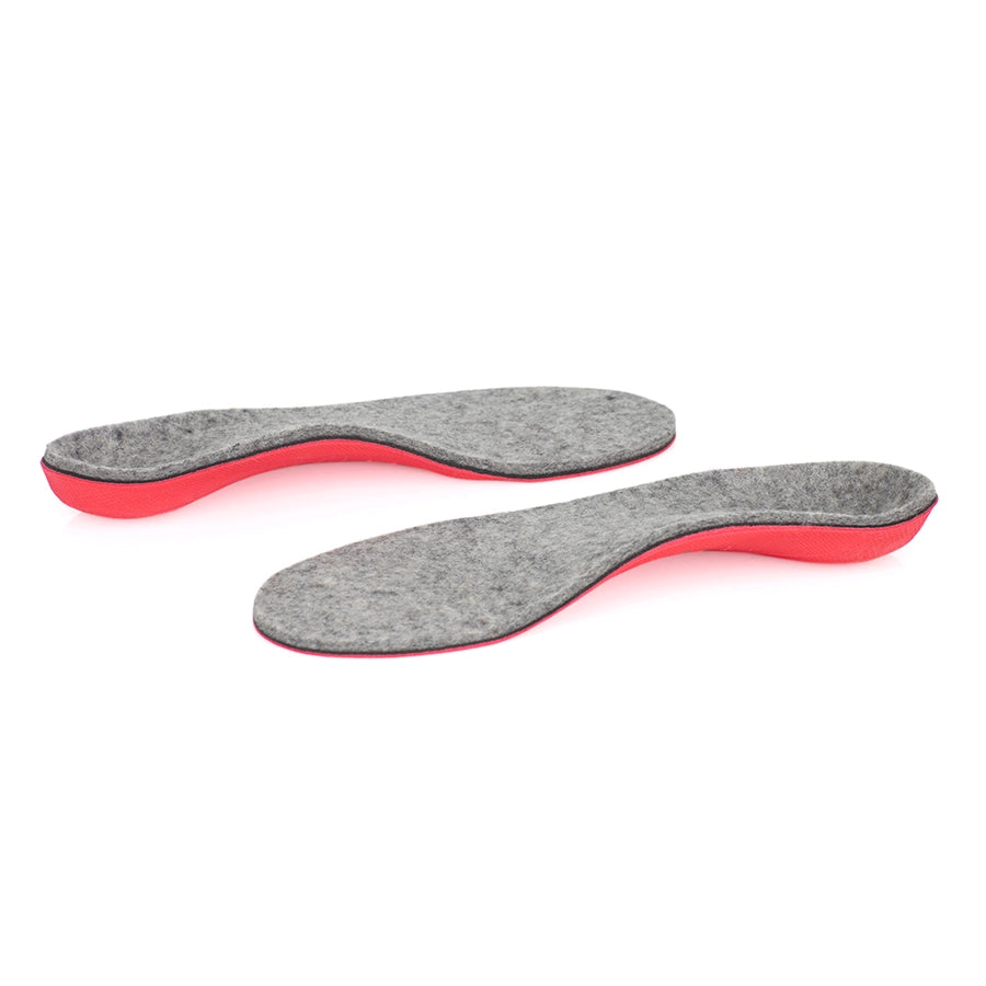 PowerStep Pinnacle Wool Insoles arch profiles