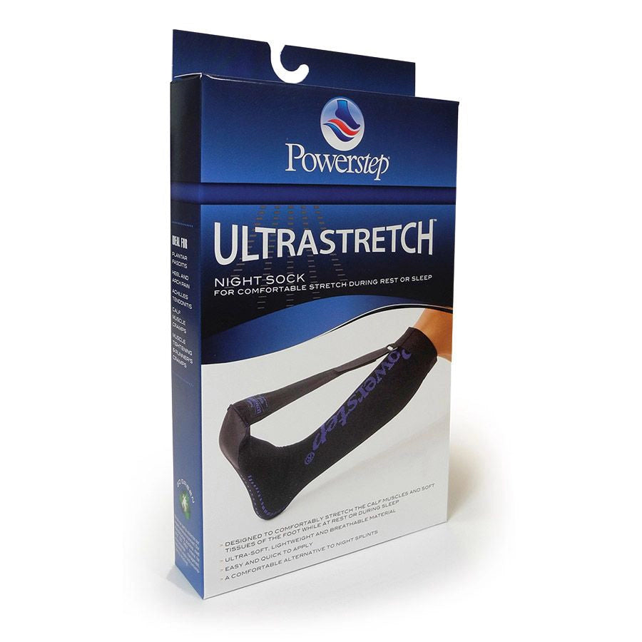 PowerStep Ultrastretch Night Sock packaging