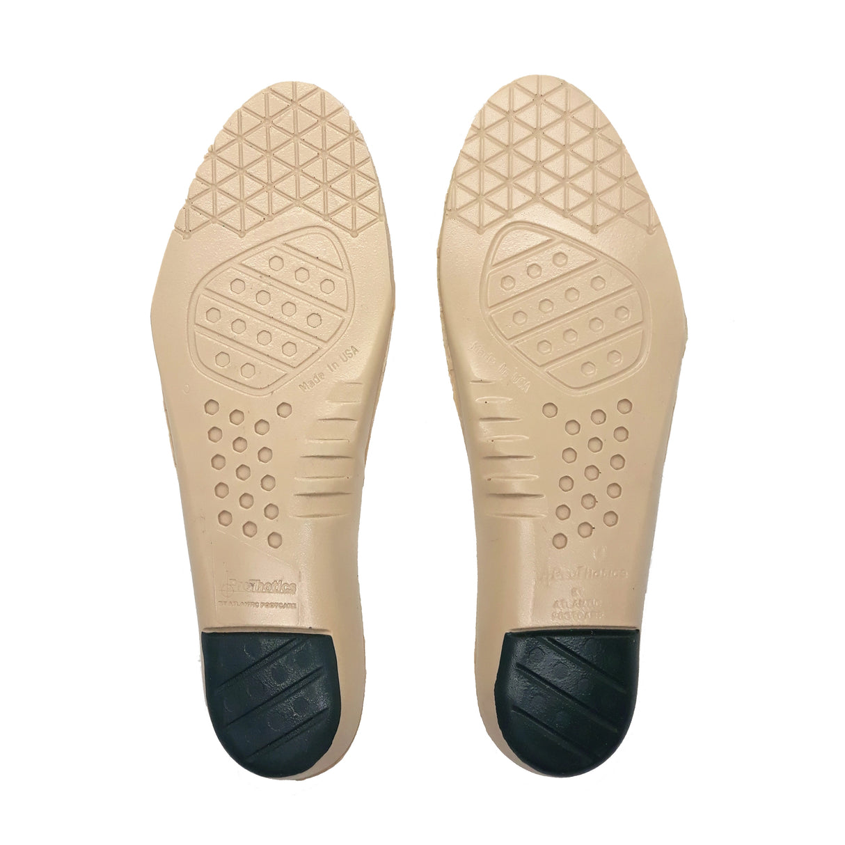 ProThotics Comfort Gel Insoles bottom of insoles