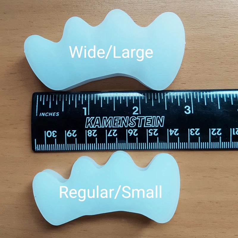 Soul Insole Toe Spacers size comparison