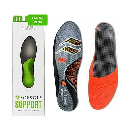 Sof Sole FIT Insoles High Arch with packaging fron