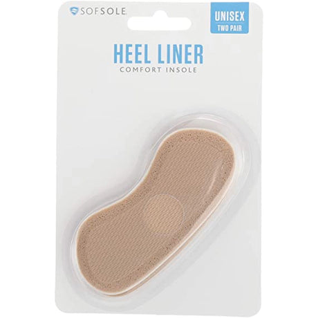 Sof Sole Heel Liners packaging