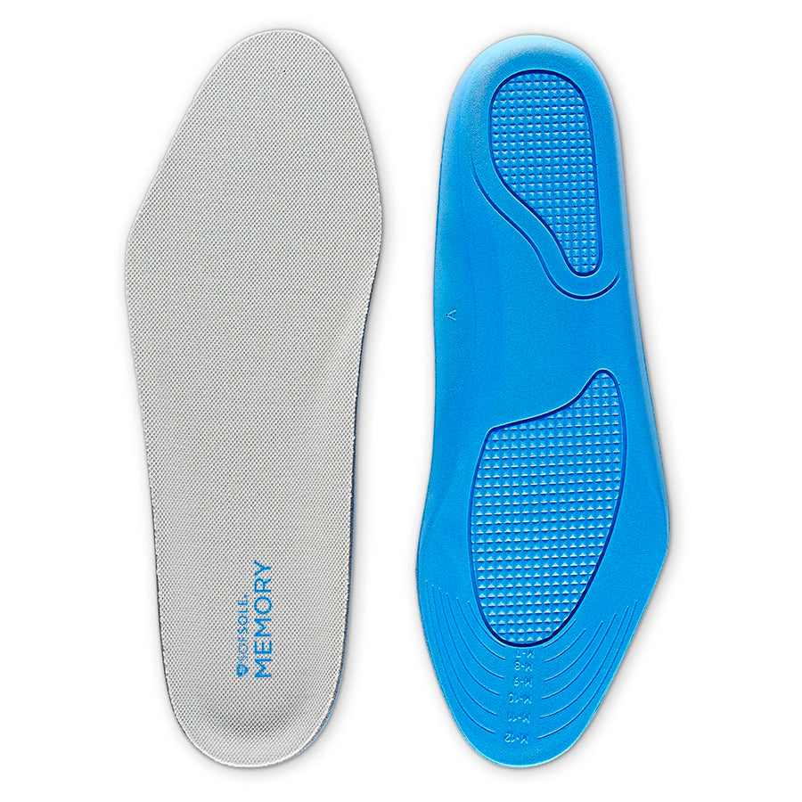 Sof Sole Memory Insoles top and bottom