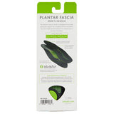 Sof Sole 3/4-Length Plantar Fascia Insoles packaging back