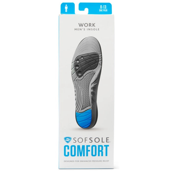 Sof Sole Work Performance Insoles packaging front