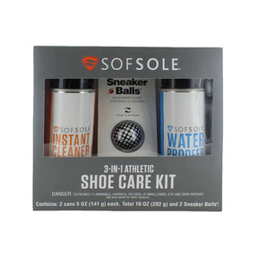 Sof Sole 3-in-1 Shoe Care Kit Packaging