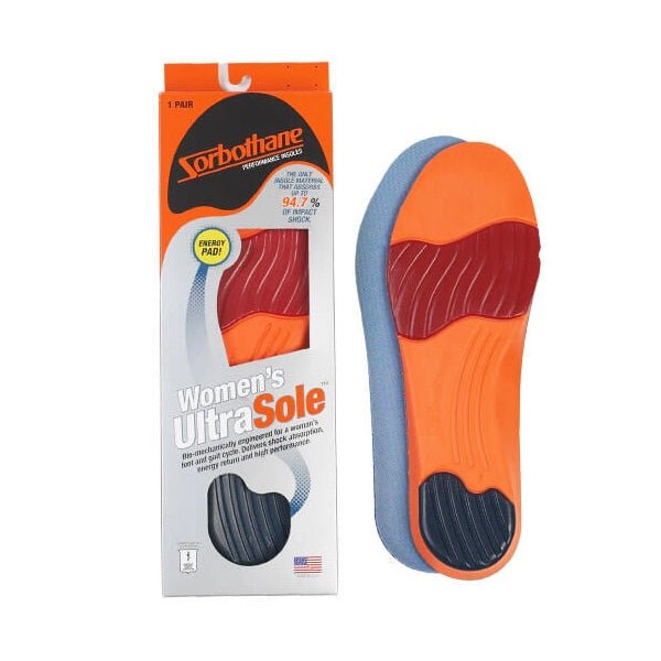 Sorbothane Women's Ultra Sole Insoles packaging