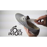 Soul Insole Shoe Bubble placing in shoe