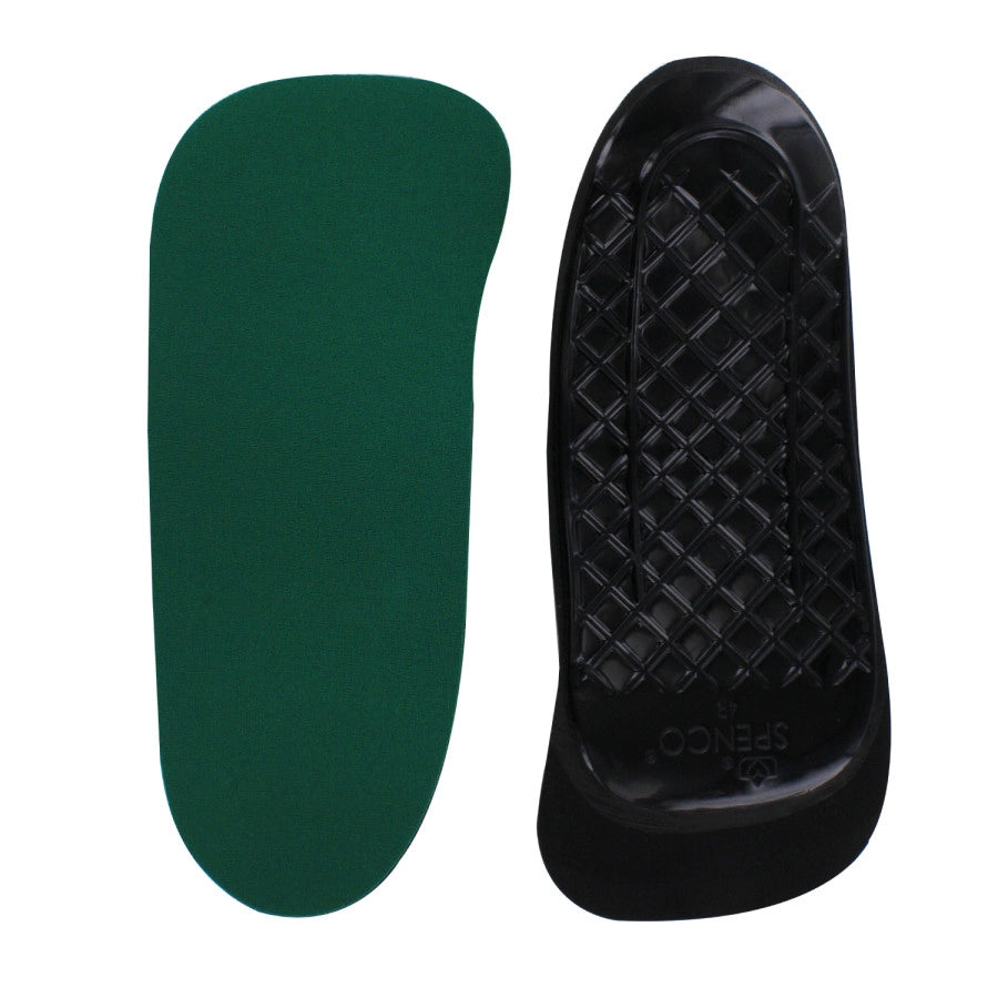 Spenco 3/4-Length Orthotic Arch Supports top and bottom