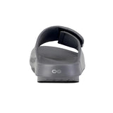 OOFOS OOahh Sport Flex Slide Gray Back