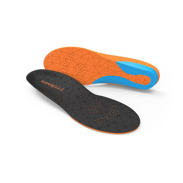 Semelles Intérieures Superfeet FLEXlow - Taille UK 6-7.5 / 39-41 - Noir Anti-Odeur - Neuf