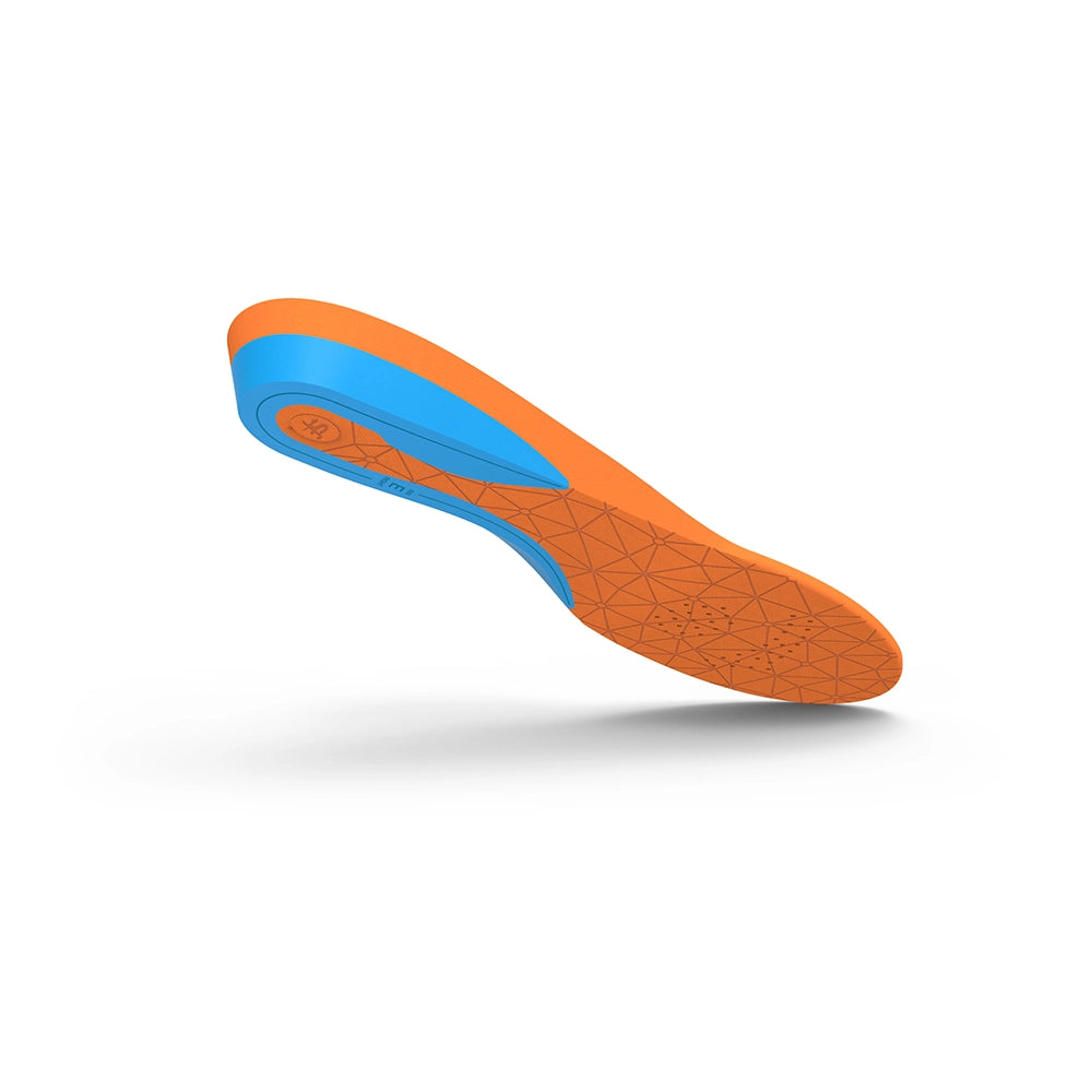 Superfeet Flex All-Purpose Cushion Insoles angled bottom