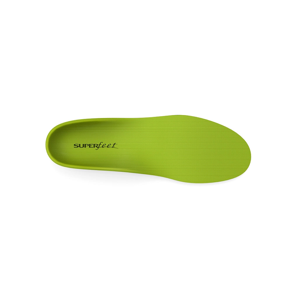 Superfeet Green All-Purpose Support High Arch Insoles top