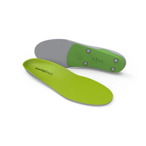 Superfeet Green All-Purpose Support High Arch Insoles pair
