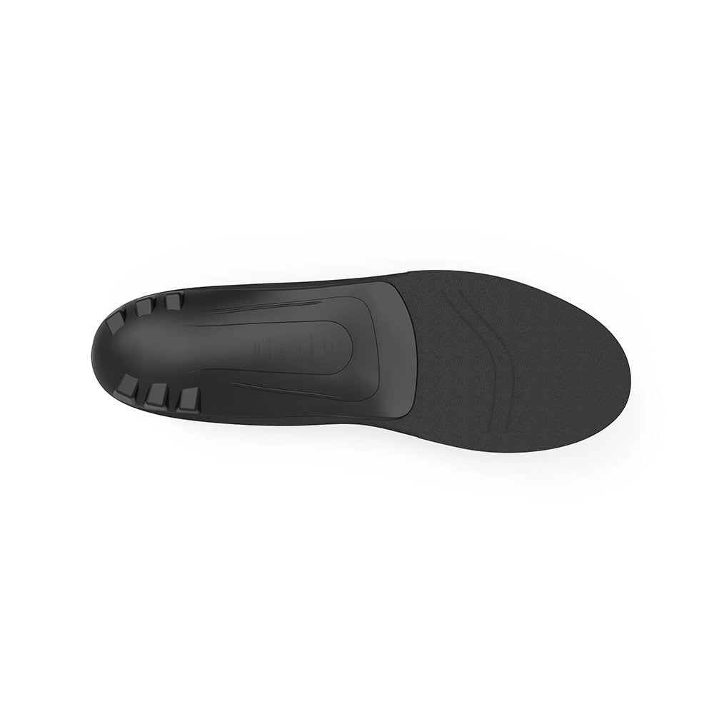 Superfeet Black All-Purpose Support Low Arch Insoles bottom