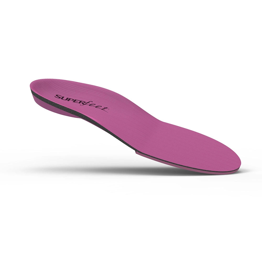 Superfeet Berry All-Purpose Women’s High Impact Support Insoles top angle
