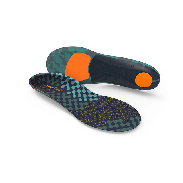 Superfeet Run Cushion High Arch Insoles pairs