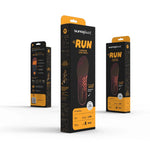 Superfeet Run Cushion Low Arch Insoles packaging