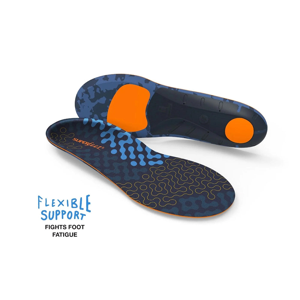 Superfeet Run Cushion Medium Arch Insoles flexible support