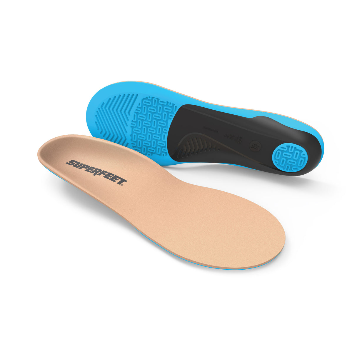 Superfeet Everyday Pressure Relief Insoles — Top & Bottom