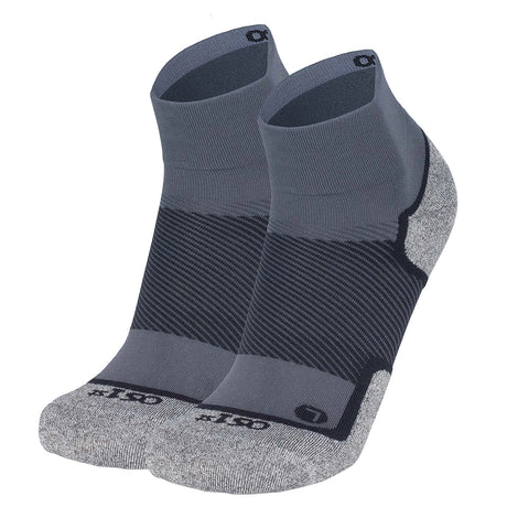 OS1st WP4 Wellness Socks - 1/4 Crew charcoal