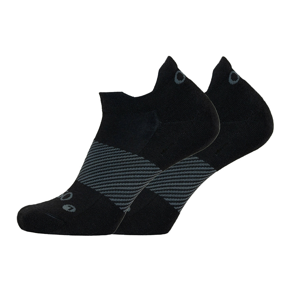 OS1st Wicked Comfort Performance No Show Socks black