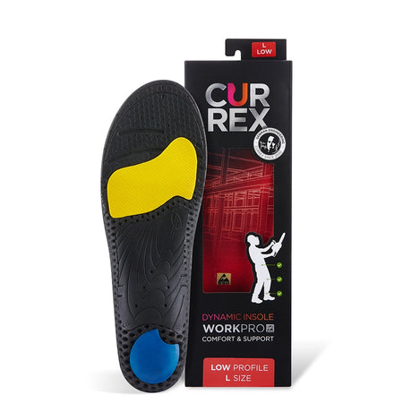 CURREX WorkPro Insoles Low Arch Insoles with Packaging