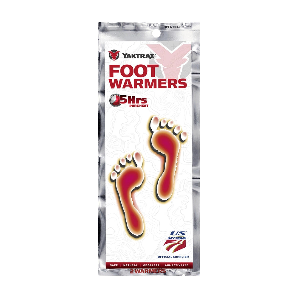 Yaktrax Foot Warmer packaging