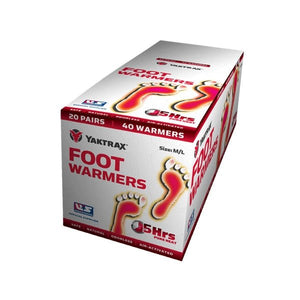 Yaktrax Foot Warmer Insole box 20 pairs