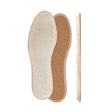 Pedag Pascha Wool Insoles top, bottom, side profile