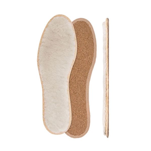 Pedag Pascha Wool Insoles top, bottom, side profile