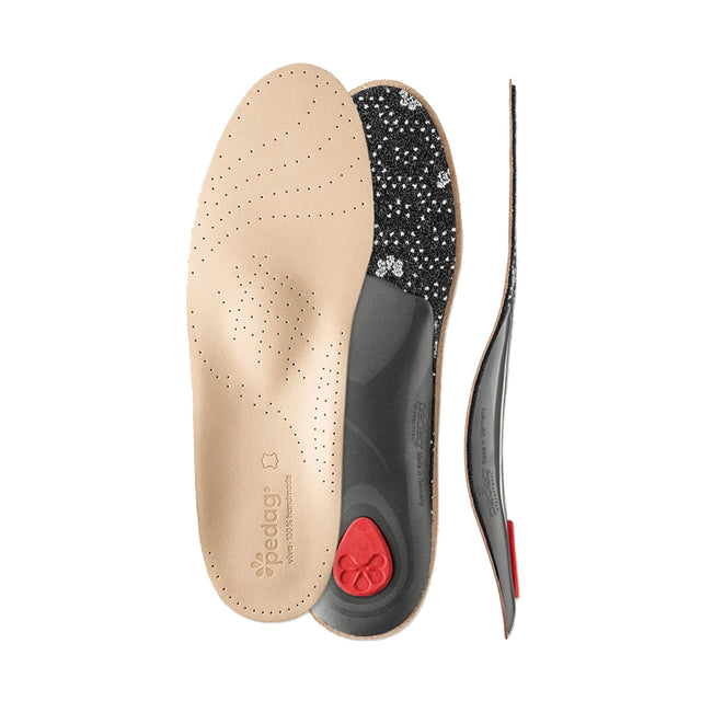 Pedag Viva Orthotic Arch Support Insoles top, bottom, and profile