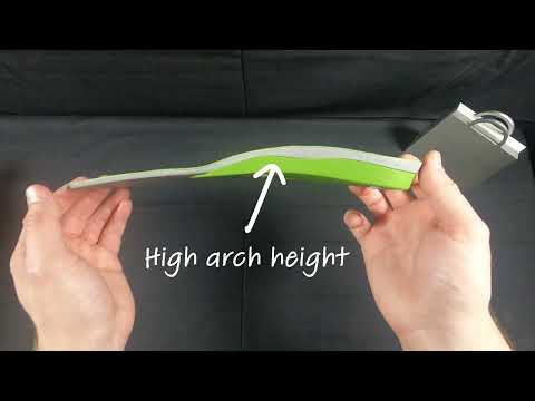 Superfeet Green All-Purpose Support High Arch Insoles