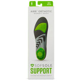 Sof Sole Airr Orthotic Performance Insoles packaging front