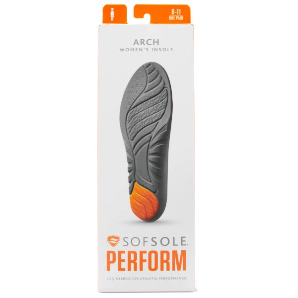 Sof Sole Arch Performance Insoles packaging front