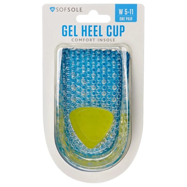 Sof Sole Gel Heel Cups womens packaging