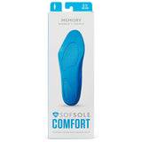 Sof Sole Memory Insoles packaging back