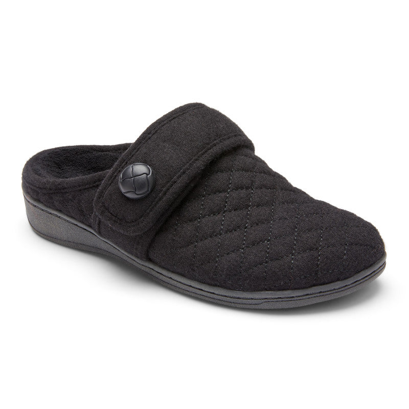 Vionic Carlin Flannel Slippers for Women