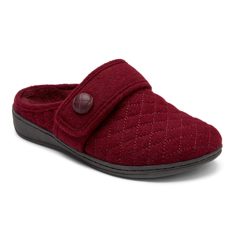 Vionic Carlin Flannel Slippers for Women