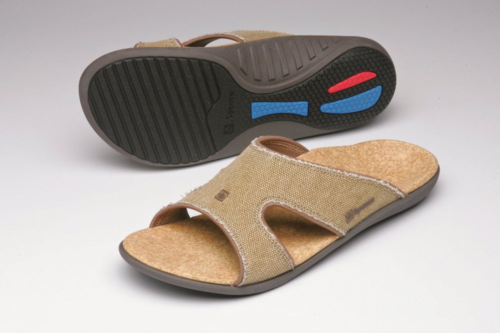 Spenco Canvas Kholo Sandal Slides - Women's
